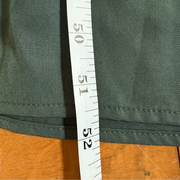 NWT Vetta Capsule Midi Dress Two Piece Green‎ Top Skirt Belt Tencel Size 12 - Picture 11 of 11